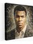 Muhammed Ali Duvar Tablosu - Mozaik Başyapıt - Muhammed Ali, Muhammed Ali, Boks Kariyerine Saygı, Kanvas Tablo, 30 x 30 cm 1