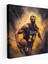 Nba Duvar Sanatı - Kobe In Action - Nba, Duvar Sanatı, Ev Dekorasyonu, Basketbol Sahası, 30 x 30 cm 1