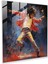 Michael Jackson Izlenim Cam Baskı - Micheal Jackson, Cam Duvar Sanatı, Cam Sanatı, Dans Adımları, 30 x 30 cm 1