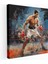 Muhammed Ali Kariyer Kanvas Tablo - Muhammed Ali, Ev Dekorasyonu, Kariyer, 30X30 Kanvas Tablo 1