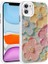 iPhone 11 Kılıf Çiçek Desenli ve Taşlı Stella Premium Kapak 1