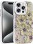 iPhone 15 Pro Max Kılıf Çiçek Desenli ve Taşlı Stella Premium Kapak 1
