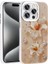 iPhone 15 Pro Max Kılıf Çiçek Desenli ve Taşlı Stella Premium Kapak 1