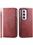 Oppo Oppo 12 Pro 5g Için Flip Case Standı El Kayışı Eşkenar Dörtgen Şekli Günlük Kullanım (Yurt Dışından) 1