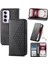 Oppo Oppo 12 Pro 5g Için Flip Case Standı El Kayışı Eşkenar Dörtgen Şekli Günlük Kullanım (Yurt Dışından) 1