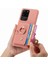 Samsung Galaxy S20 Ultra Halka Standı Premium Dokulu Deri Kart (Yurt Dışından) 5