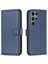 Samsung Galaxy S24 Ultra Çok Renkli Cüzdan Iş Deri Için Flip Case (Yurt Dışından) 1