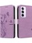 Oppo Hand 12 5g Için Kılıf ve Kart Yuvası El Yüksek ile Kabartmalı Kelebek (Yurt Dışından) 5