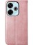 Xiaomi Redmi Için Flip Case 13 4g Cüzdan El Kayışı Günlük Kullanım Eşkenar Dörtgen Şekli (Yurt Dışından) 4