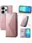 Xiaomi Redmi Için Flip Case 13 4g Cüzdan El Kayışı Günlük Kullanım Eşkenar Dörtgen Şekli (Yurt Dışından) 5