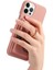 IPhone 12 Için Kılıf Pro Max Halka Standı Premium Dokulu Deri Kart Yuvaları (Yurt Dışından) 3
