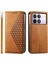 Xiaomi Poco F6 Pro 5g Için Flip Case Standı Cüzdan El Kayışı Eşkenar Dörtgen Şekli (Yurt Dışından) 1