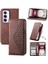 Oppo Oppo 12 Pro 5g Için Flip Case Standı El Kayışı Eşkenar Dörtgen Şekli Günlük Kullanım (Yurt Dışından) 3