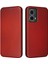 Motorola S50 Neo Deri Folio Flip Case Manyetik Karbon Için Flip Case (Yurt Dışından) 5