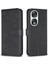 Onur Için Flip Case 90 5g Yonca Çiçek Cüzdan Çok Renkli Kart Yuvaları Pu (Yurt Dışından) 5