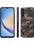 YH Mall Sansung Galaxy A34 5g Camo Tasarım Anti Damla Kablosuz Şarj Için Kılıf (Yurt Dışından) 3