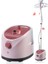 Kırmızı Buharlı Ütü Giysi Buharlayıcısı Giysiler Için 1800W Ev Elde Ütüleme 220V 11 Vites Ayarlanabilir Dikey Düz Ütülememakine (Yurt Dışından) 2