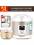WHITE5L 220V Peskoe Mini Pirinç Pişirici, Eski Moda 1-2-3 Kişi Yapışmaz Yüzey Pişirme Pirinç Pişirici, Çok Fonksiyonlu Ev 2l 3l 4l 5l (Yurt Dışından) 1