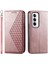 Oppo Oppo 12 5g Günlük Kullanım Için Flip Case Standı Cüzdan Eşkenar Dörtgen Şekli El (Yurt Dışından) 1