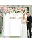 L1229 Ince Vinil 150X180CM Neoback Özel Evlilik Yıldönümü Arka Planı Doğum Günü Evlilik Bahçe Arka Planı Suluboya Çiçek Fotoğrafçılığı Fotoğraf Arama Afişi (Yurt Dışından) 2