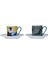 Mksaesppk2 Sarah Arnett Porselen 2li 85ml Espresso Fincanları ve Tabakları 1