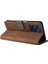 Hmd Darbe Flip Folio Cüzdan Kart Yuvaları Için Kılıf Kapak Rfıd Engelleme Pu (Yurt Dışından) 4