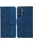 Samsung Galaxy M35 Premium Pu Deri Flip Folio Kickstand Için Flip Case (Yurt Dışından) 1