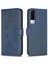 Vıvo Y51/Y51S/VIVO 1A Cüzdan Yonca Çiçek Pu Deri Kart Için Flip Case (Yurt Dışından) 5