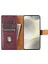 Samsung Galaxy S24 Artı Manyetik Kapatma Için Flip Case Yan Cep Çift (Yurt Dışından) 2
