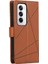 Oppo Oppo 12 5g Için Flip Case Kickstand Üç Kart Yuvaları Şok Emici (Yurt Dışından) 5