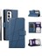 Oppo Oppo 12 5g Için Flip Case Kickstand Üç Kart Yuvaları Şok Emici (Yurt Dışından) 1
