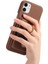 IPhone 11 Premium Dokulu Deri Halka Standı Kart Yuvaları Için Kılıf (Yurt Dışından) 5