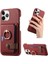 IPhone 11 Için Kılıf Pro Premium Dokulu Deri Kart Yuvaları Halka Standı (Yurt Dışından) 2