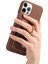 IPhone 12 Için Kılıf Pro Max Halka Standı Premium Dokulu Deri Kart Yuvaları (Yurt Dışından) 2