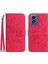 Motorola Moto E14 Kısa Kayış Flip Cüzdan Telefon Kılıfı Lüks Pu (Yurt Dışından) 1