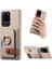 Samsung Galaxy S20 Ultra Halka Standı Premium Dokulu Deri Kart (Yurt Dışından) 1