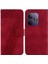 Realme Gt 6t Flip Folio Kapak Için Telefon Kılıfı Pu Deri Kart Yuvası Fonksiyonu (Yurt Dışından) 1