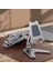 Telefon Için -Gri Tarzı Tablet Stand Tablet Aksesuarları, Çift Eksen Ayarlanabilir Tembel Telefon ve Tablet Askısı, Katlanabilir Taşınabilir Telefon Standı Için iPad iPhone (Yurt Dışından) 2