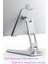 Telefon Için -Gri Tarzı Tablet Stand Tablet Aksesuarları, Çift Eksen Ayarlanabilir Tembel Telefon ve Tablet Askısı, Katlanabilir Taşınabilir Telefon Standı Için iPad iPhone (Yurt Dışından) 3