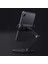 Siyah Stil Katlanabilir Tablet Standı Üç Mil Tasarımı Çok Açılı Ayarlanabilir Tablet Desteği Masaüstü Alüminyum Eller Serbest Cep Telefonu Tutucu (Yurt Dışından) 1