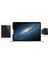 Siyah Stil Çift Ekran Klipsli Stand Çoklu Ekran Askısı Tablet Dizüstü Bilgisayar Telefon Tutucu Için IPad IPhone Macbook Ekran Desteği (Yurt Dışından) 3