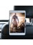 Siyah Stil Araba Arka Koltuk Tablet Tutucu Evrensel Braketi 360 Derece Dönebilen Başlık Yastık Montajı Tablettand Için iPad Pro Air (Yurt Dışından) 5