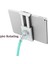 Kahverengi Tutucu Stili Tembel Yatak Tablet Telefon Tutucu Standı Uzun Kol Ayarlanabilir Tablet Tutucu Için Inç Tablet Telefon Montajı Ipad Air Pro Için (Yurt Dışından) 5