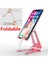 3-Zhe-Rosegold Tarzı Katlanabilir Tablet Tutucu Alüminyum Alaşım Metal Telefon Tutucu Dönebilen Taşınabilir Tablet Tutucu ipad Pro Air Mone Stand (Yurt Dışından) 1
