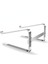 Gümüş Tarzı Laptop Stand Alüminyum Alaşım Braket Notebook Stand Kitap Tutucu Desteği Laptop Için Macbook Pro Dell Netbook (Yurt Dışından) 1
