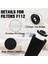 F112 Filtre Yedeği Hepa Filtre Kir Şeytan F112 UD20124 UD70187 Elektrikli Süpürge Aksesuarları AD47936'NIN Yerini Alır (Yurt Dışından) 4