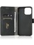Iphone 13 Için Kılıf Pro Max Tam Koruma Deri Folio Flip Case Kart (Yurt Dışından) 5