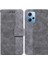 Xiaomi Redmi Için Not 12 4g Premium Pu Deri Geometrik Kabartmalı (Yurt Dışından) 1
