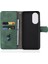 Kart Tutucu Kickstand Deri Folio Flip Case ile Onur X7 Için Kılıf (Yurt Dışından) 3