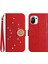Xiaomi 11 Telefon Kapak Için Kılıf Darbeye Tpu Kabuk Pu Deri Kapak Çevirin (Yurt Dışından) 1